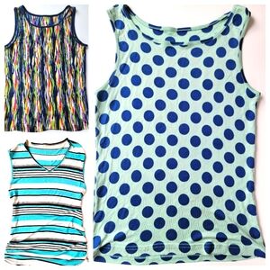 3 Silk Tops for $35